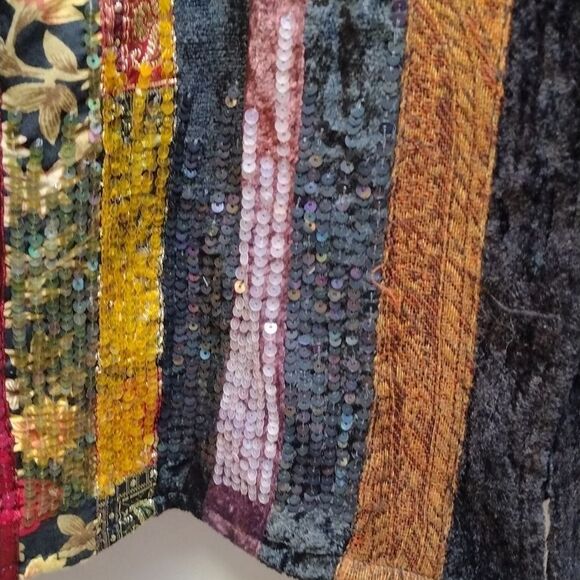 Vintage Y2K Coldwater Creek ribbon jacket - Picture 3 of 6